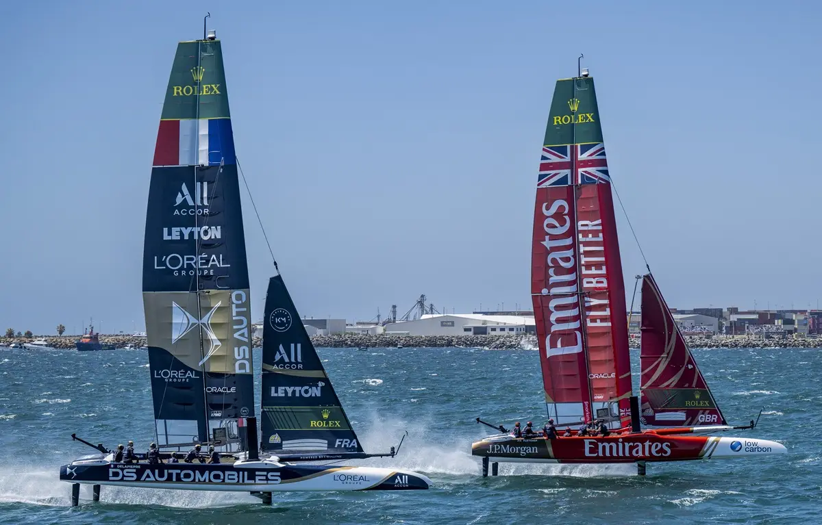 Le Team France sur le circuit SailGP