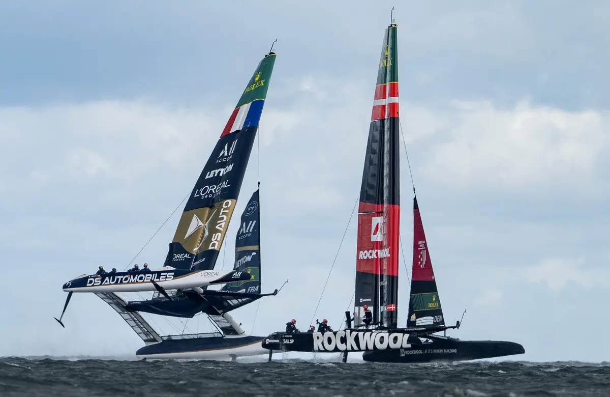 Le Team France sur le circuit SailGP