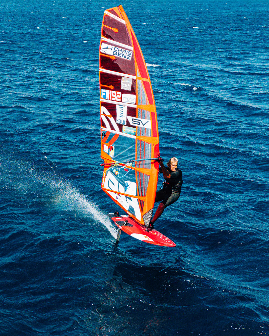 Antoine Albeau, légende du windsurf - Crédit photo Bartek
