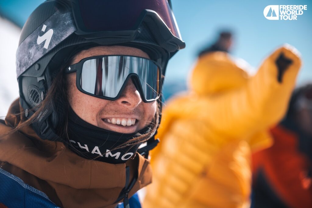 Juliette Willmann sur le Freeride World Tour 2022