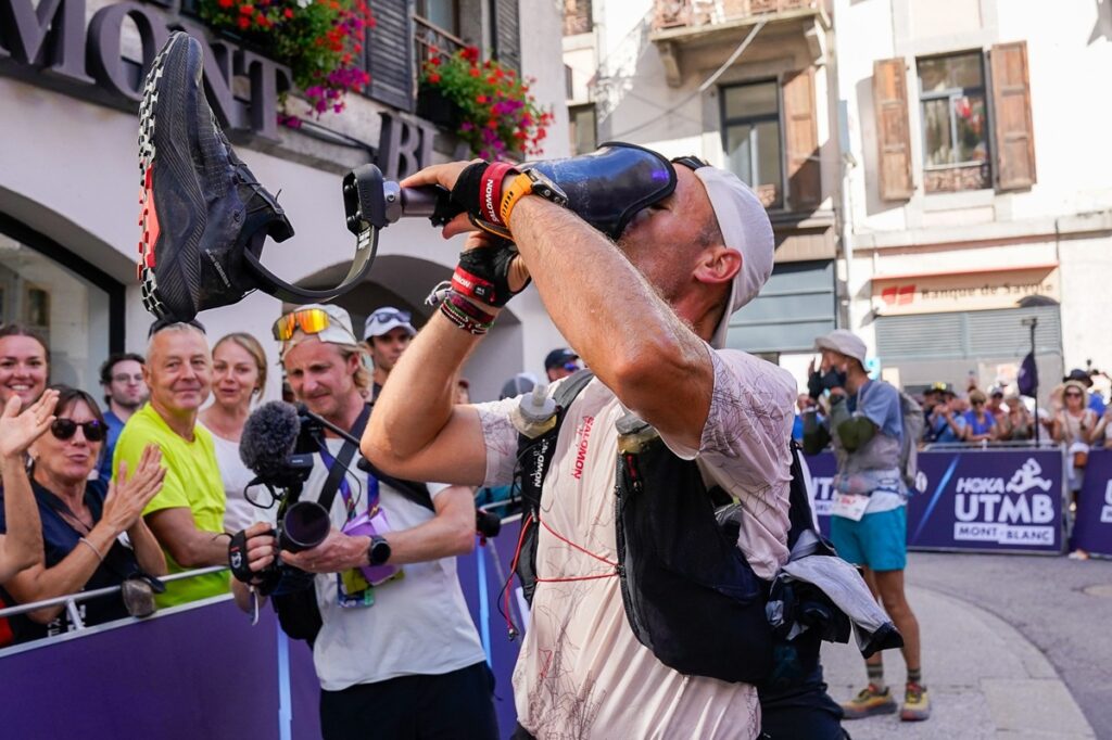 Julien Veysseyre à l'UTMB Mont Blanc - Crédit photo UTMB