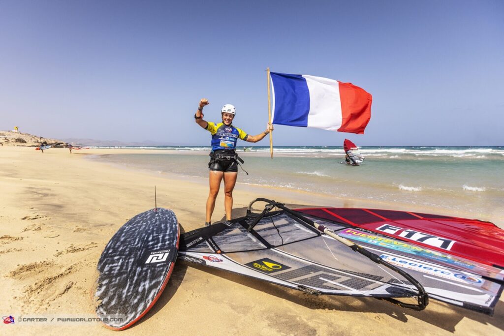 Justine Lemeteyer / Crédit John Carter/PWA Worfld Tour