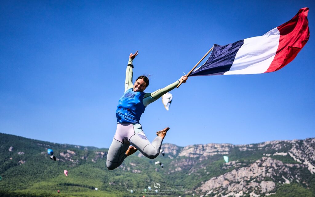 Lauriane Nolot, championne d'Europe 2026 de Formula kite