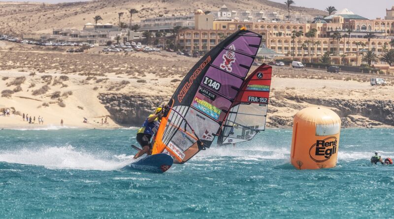 Matteo Iachino à Fuerteventura/Crédit photo John Carter/PWA World Tour
