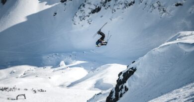 Oscar Mandin, skieur freeride français sur le Freeride World Tour