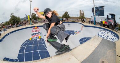 Louise-Aïna Taboulet performing at Red Bull Bowl Rippers in Marseille , France , on August 28 2026 // Pierre-Antoine Lalaude / Red Bull Content Pool // SI202608310268 // Usage for editorial use only //