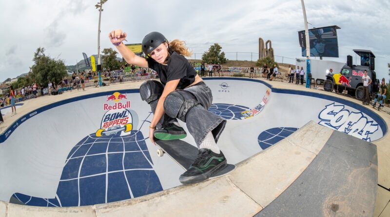 Louise-Aïna Taboulet performing at Red Bull Bowl Rippers in Marseille , France , on August 28 2026 // Pierre-Antoine Lalaude / Red Bull Content Pool // SI202608310268 // Usage for editorial use only //