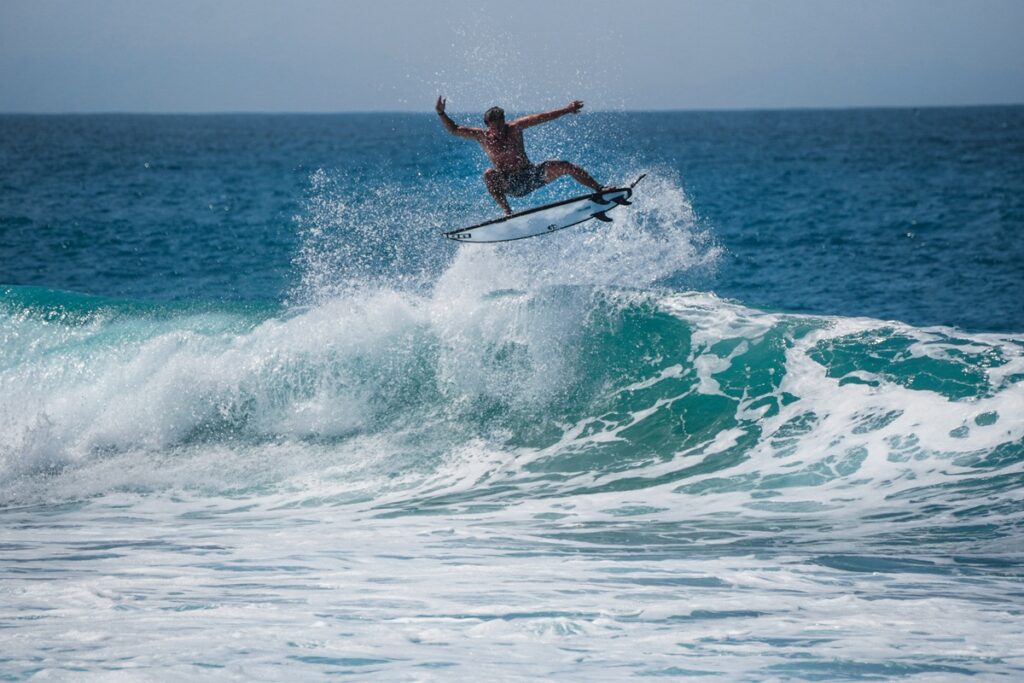 Renan Grainville, surfeur français