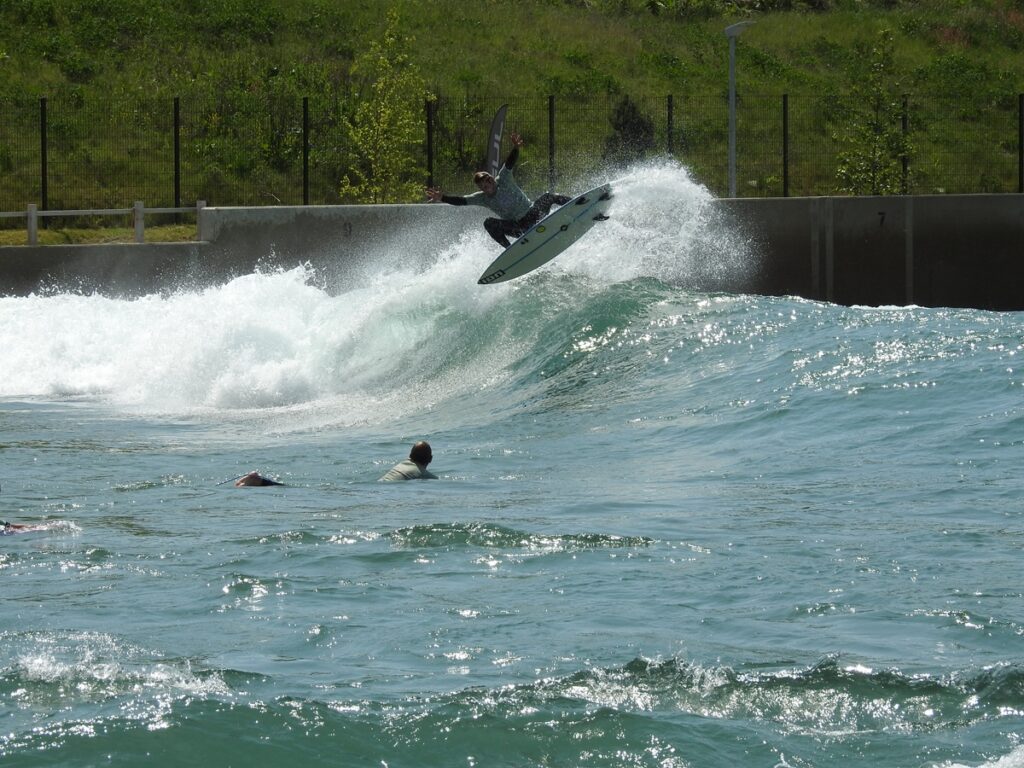 Renan Grainville, surfeur français