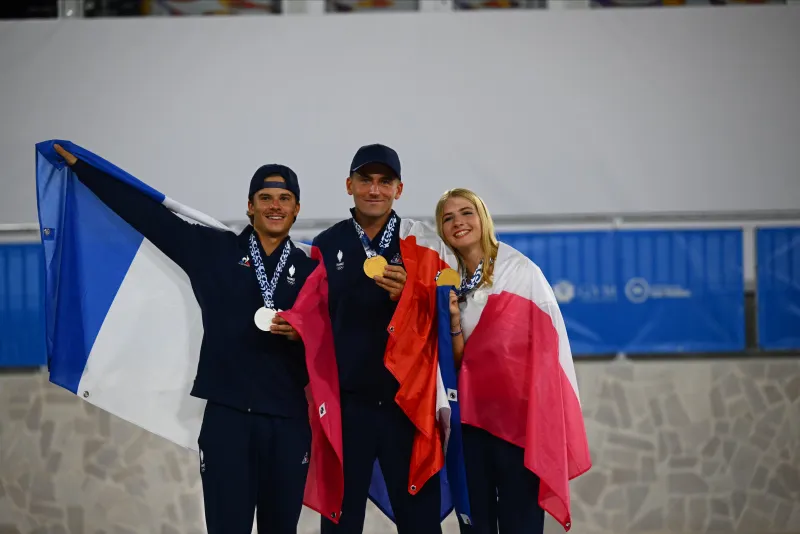 Joseph Garbaccio, Max Berguin et Lucie Schoonheere, nos skateurs français aux Jeux Méditerranéens 2026